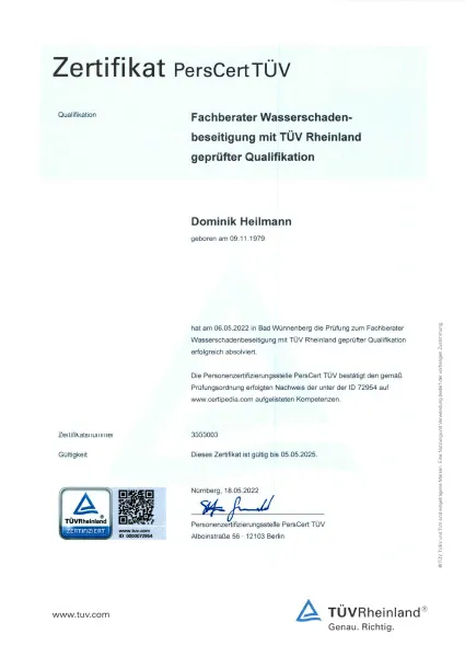 Heilmann Liefke Weiterbildungszertifikat 4