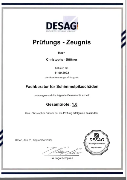 Heilmann Liefke Weiterbildungszertifikat 2